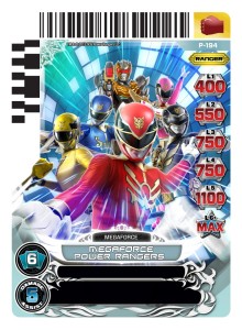 MMPR 3DS Exclusive Official Trading Card