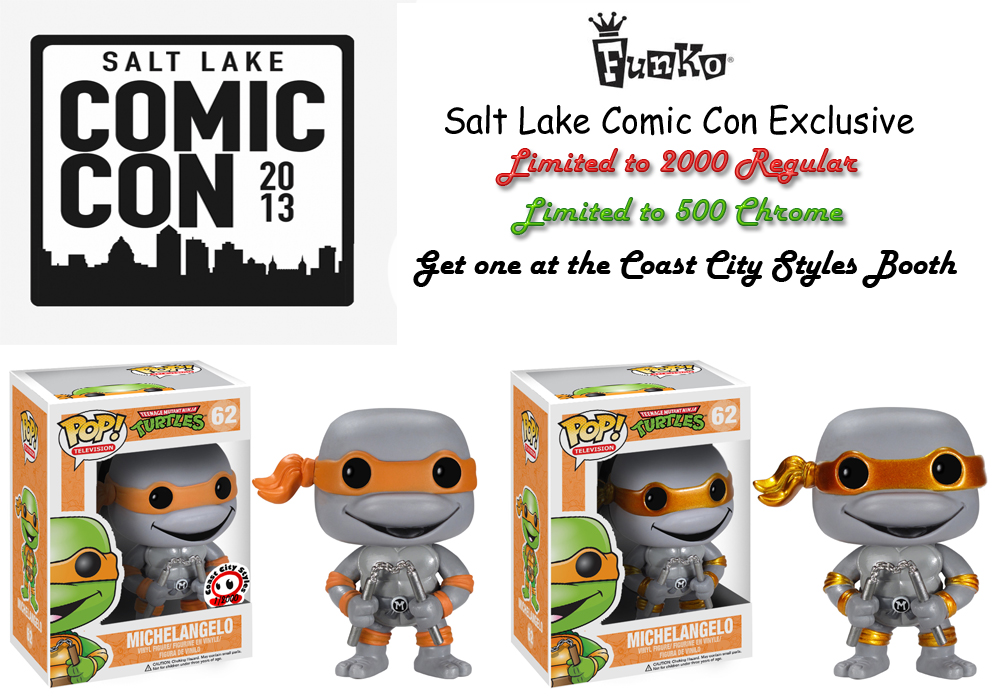 SLCC Coast City Styles TMNT Michelangelo Pop Exclusive