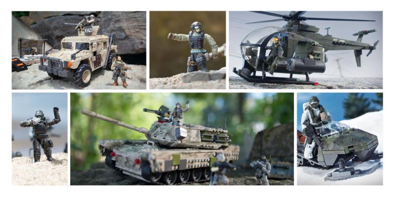 MEGA BRANDS INC. CALL OF DUTY COLLECTOR CONSTRUCTION