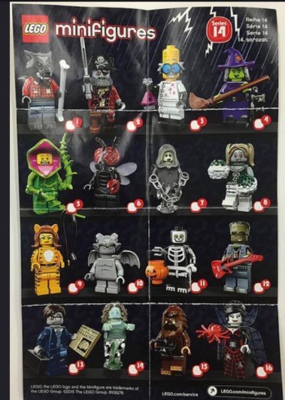 Lego Minifigs Series 14