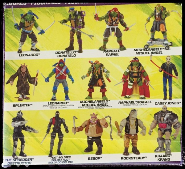 TMNT2 Figures
