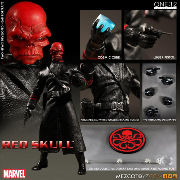 mezco-one-12-red-skull
